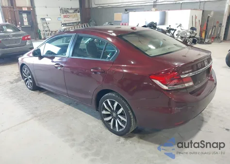 2015 Honda Civic Ex-L from USA, damaged, VIN 19XFB2F94FE270788